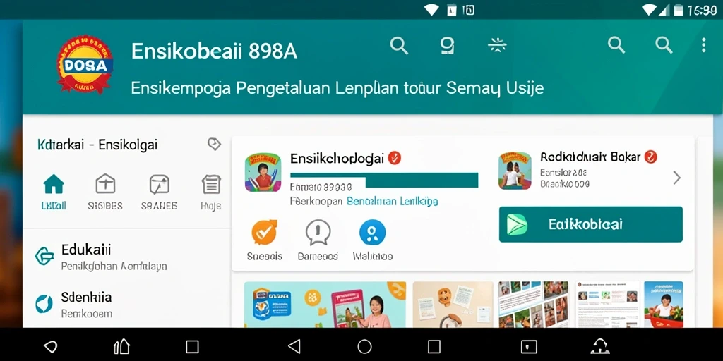 Antarmuka aplikasi 898A yang informatif dan interaktif.