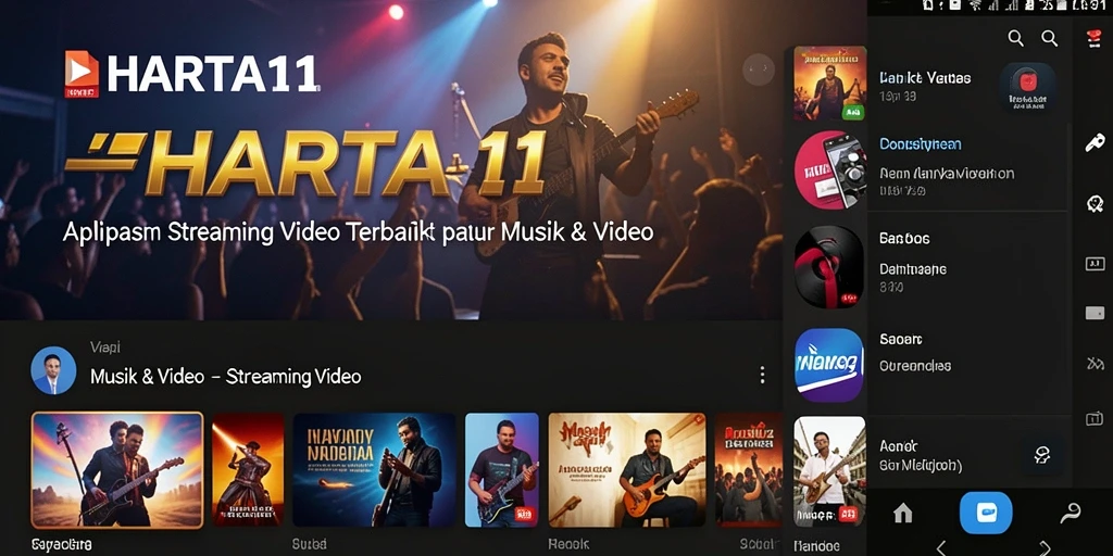 Tampilan antarmuka HARTA11 yang intuitif dan menarik.