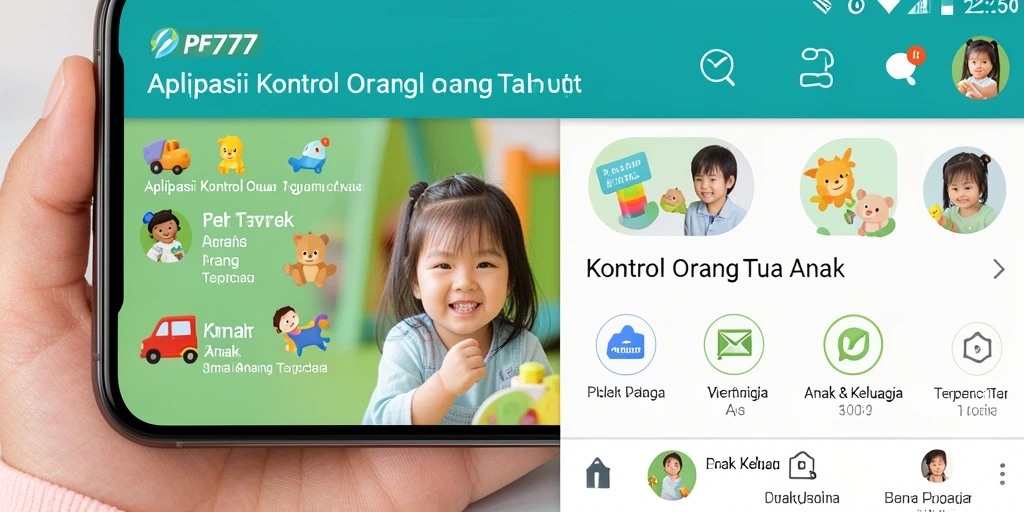 Tampilan antarmuka PF777 yang intuitif dan mudah digunakan.