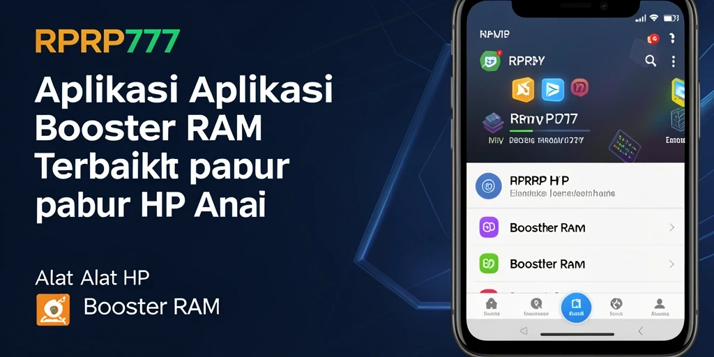 Tampilan antarmuka RPRP777 saat melakukan pembersihan RAM.