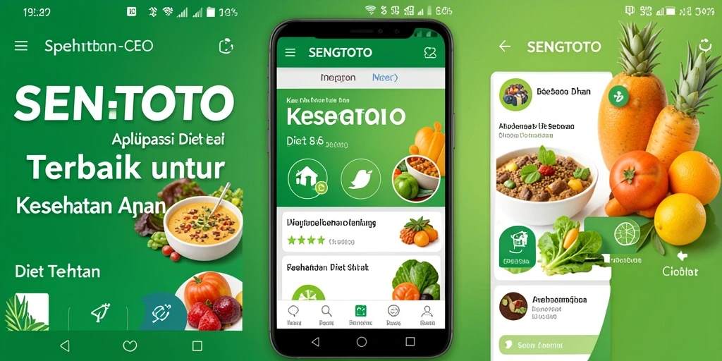 Antarmuka SENGTOTO yang user-friendly untuk Diet Sehat.