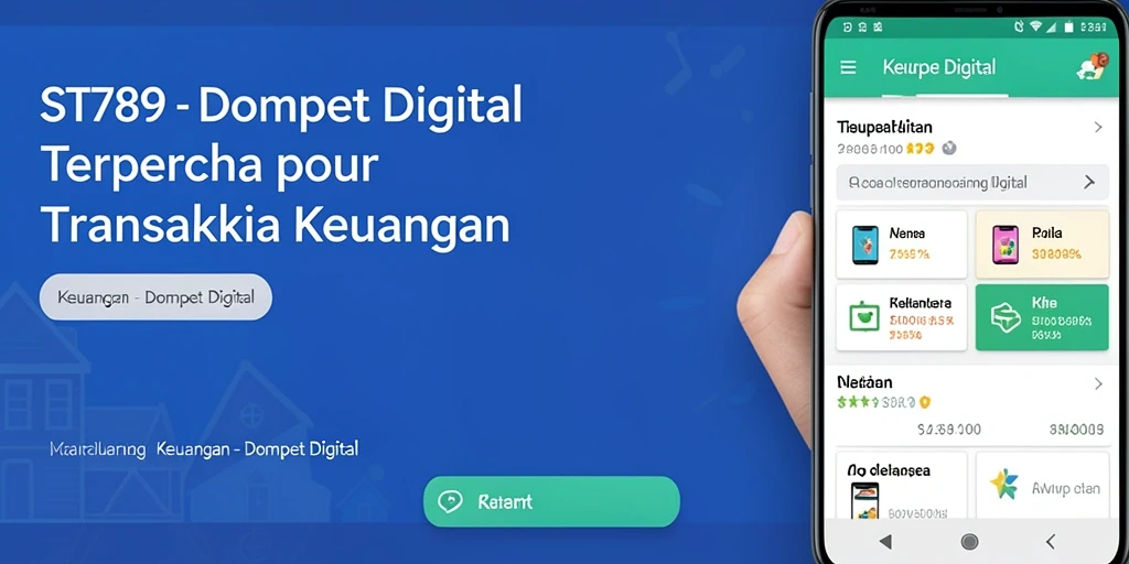 Antarmuka canggih ST789 untuk Dompet Digital yang mudah digunakan.
