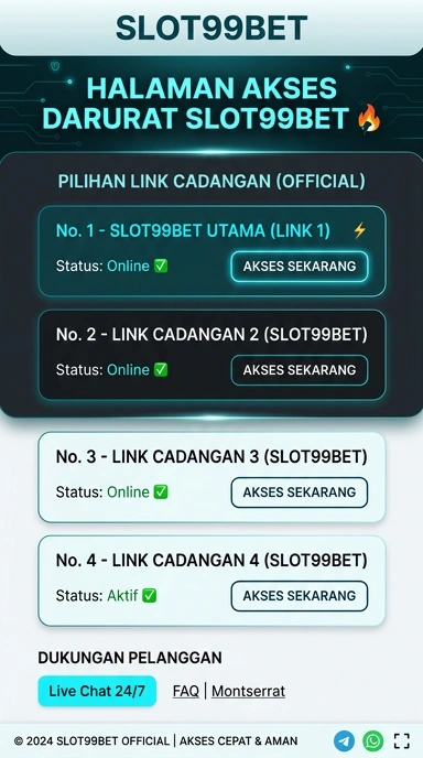 Link Alternatif Terbaru slot99bet untuk Pengguna Android