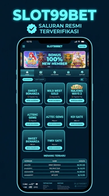 Kanal Resmi Slot99bet untuk Pengguna Android Indonesia